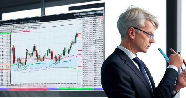 นักลงทุนกำลังวิเคราะห์กราฟ EUR/USD