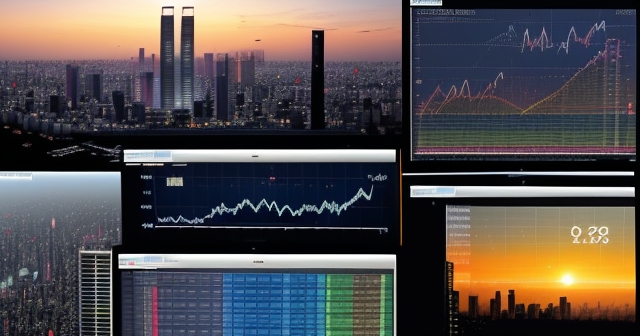 การแสดงผลดิจิทัลของดัชนีนิเคอิ 225