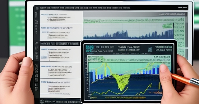 นักลงทุนกำลังวิเคราะห์กราฟ Forex