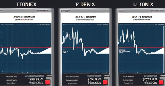 กราฟแสดงภาพการวิเคราะห์ตลาดการเงินที่ใช้ DXY