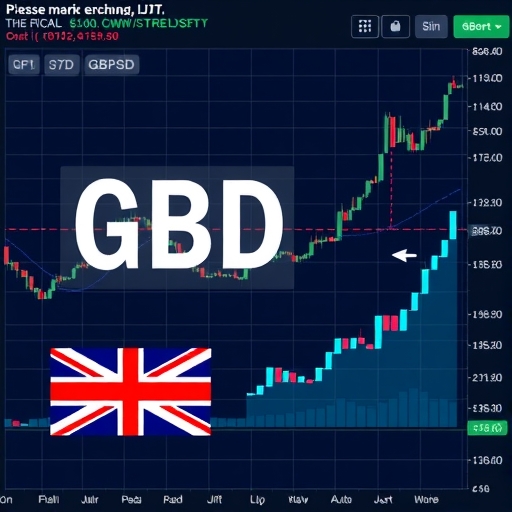 กราฟแสดงแนวโน้มและสัญญาณของ GBPUSD