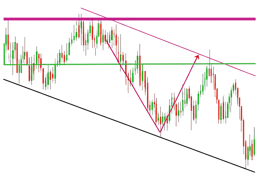 Visual depiction of price action movements