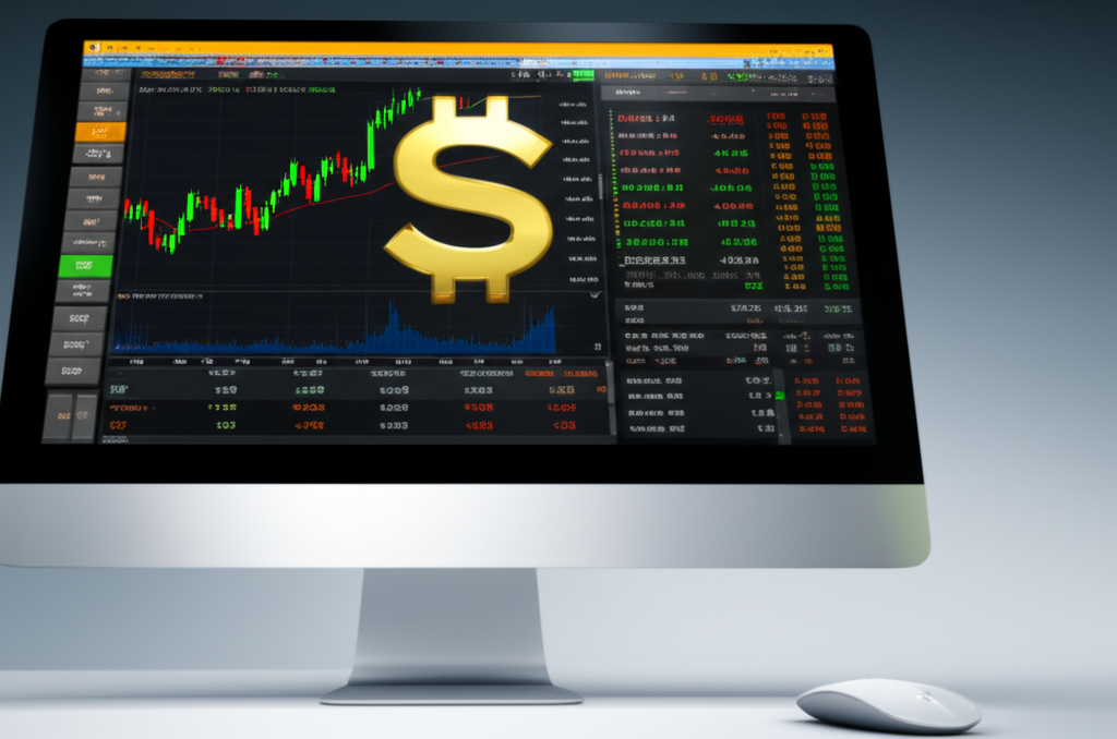 แพลตฟอร์มการเทรด Forex พร้อมสัญลักษณ์ทองคำ XAUUSD