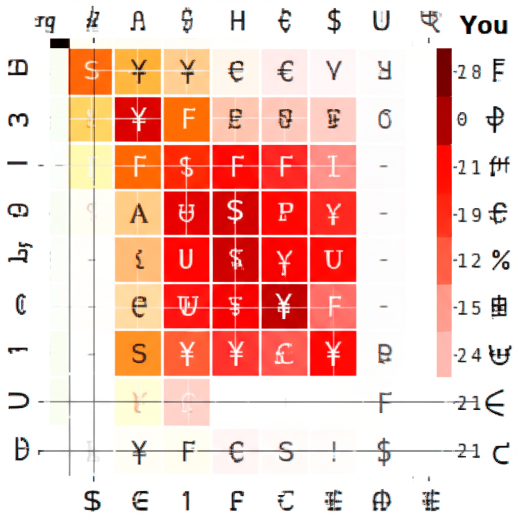 กราฟแท่งเทียนแสดงแนวโน้มการเคลื่อนไหวของคู่เงิน Forex
