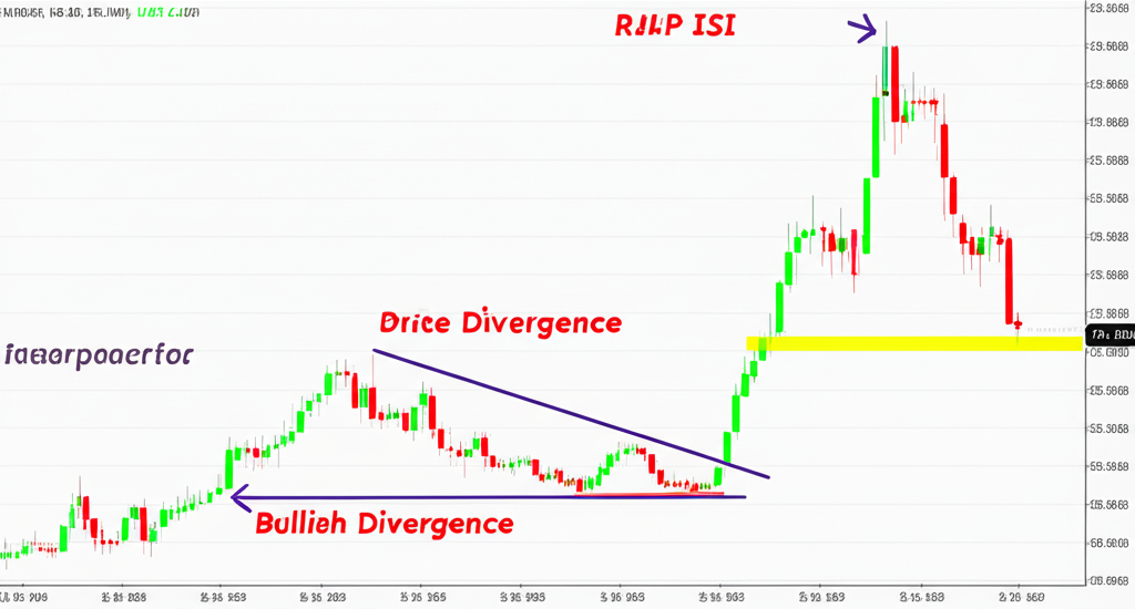 illustration of trading strategy with MACD