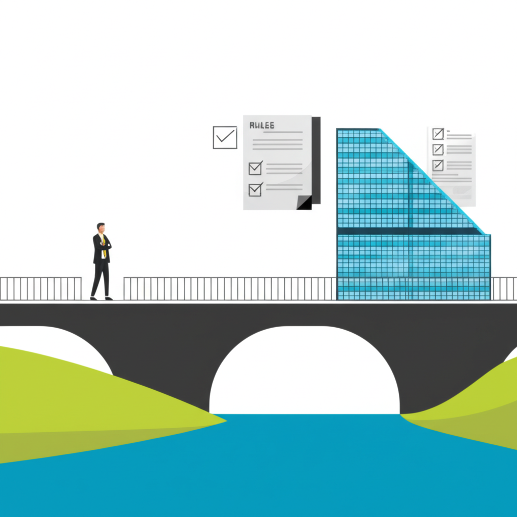 bridge connecting talented trader to financial capital
