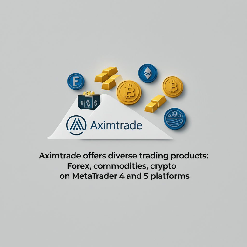 ภาพประกอบ Aximtrade นำเสนอผลิตภัณฑ์เทรดหลากหลาย เช่น Forex สินค้าโภคภัณฑ์ และคริปโต บนแพลตฟอร์ม MetaTrader 4 และ 5
