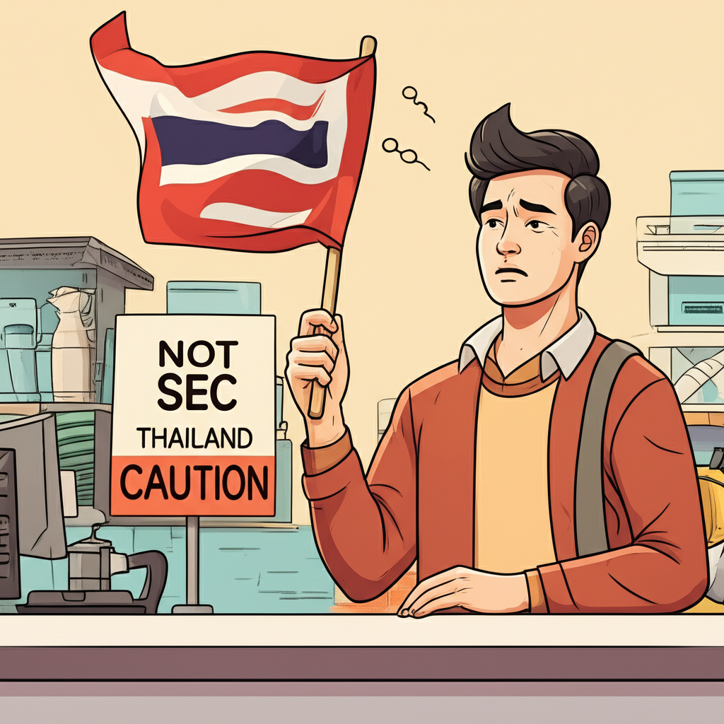 Thai trader confused with non-SEC certified offshore Forex broker